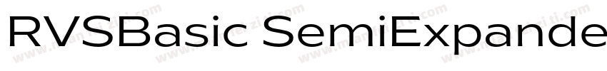 RVSBasic SemiExpande字体转换